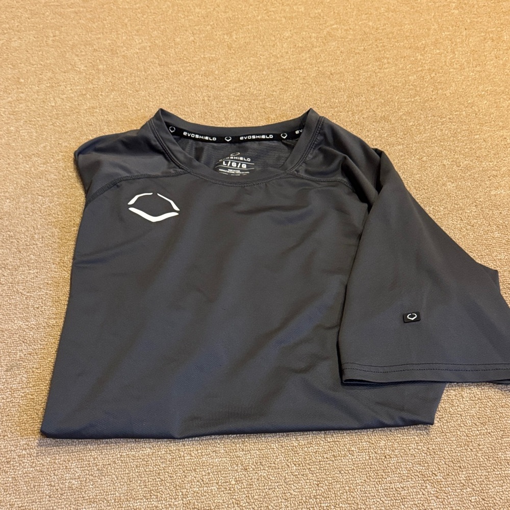 Men's Black Short Sleeve Performance Tee - Picture 6 of 7